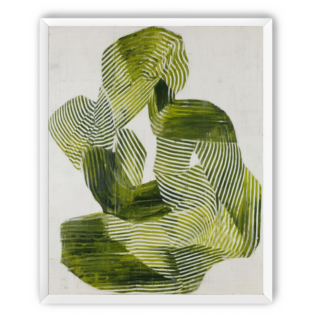 Olive stripes in repose