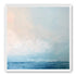 Quiet sea under pale sky