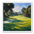 Ocean Haze Over Fairways