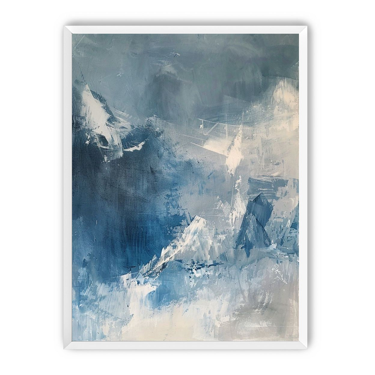 Blue gray pressure field
