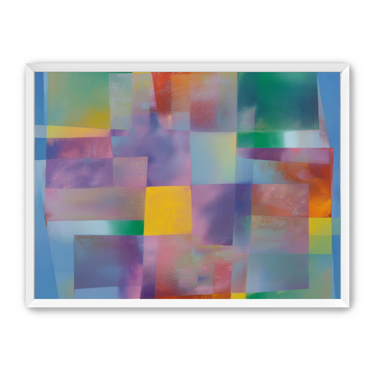 Blue border and drifting blocks