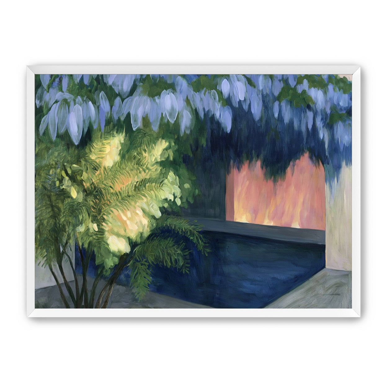 Warm door in the water