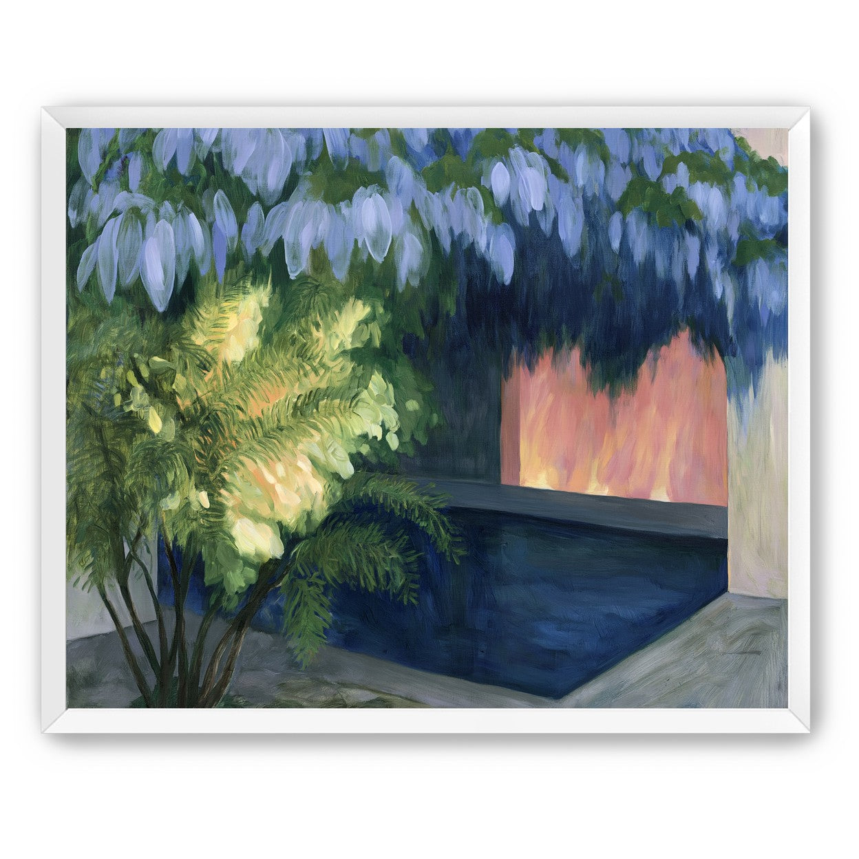 Warm door in the water