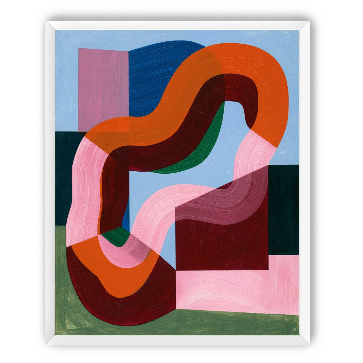 Pressure in the painted loop