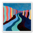 Coral stripes along the bend