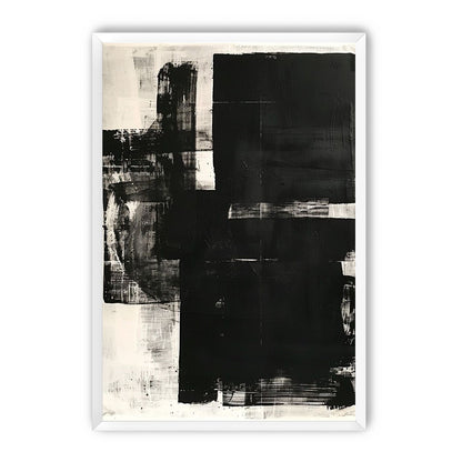 Black weight on pale ground