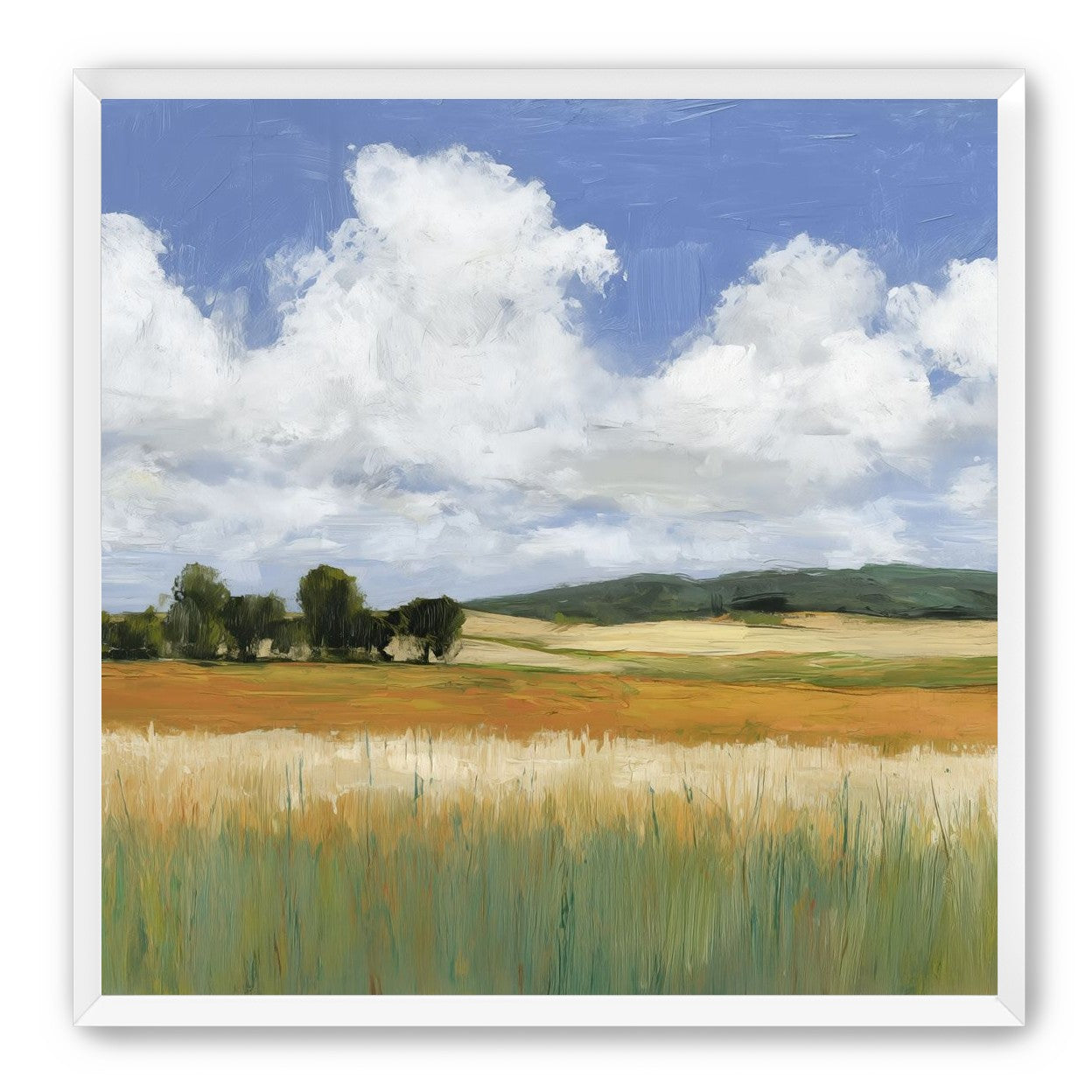 Meadow Under Clouds 