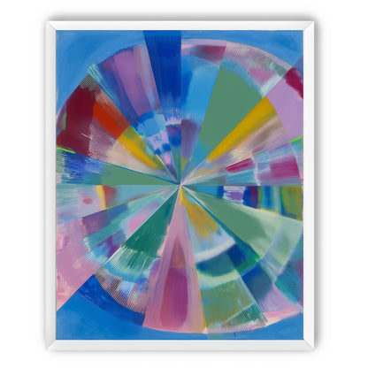 Scraped color at the center