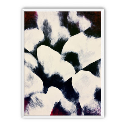 White blocks among dark ground