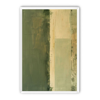 Pale seam in olive field