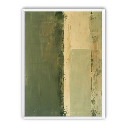 Pale seam in olive field