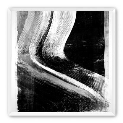 White sweep through black