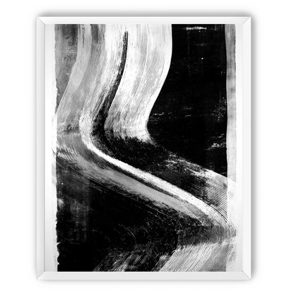 White sweep through black