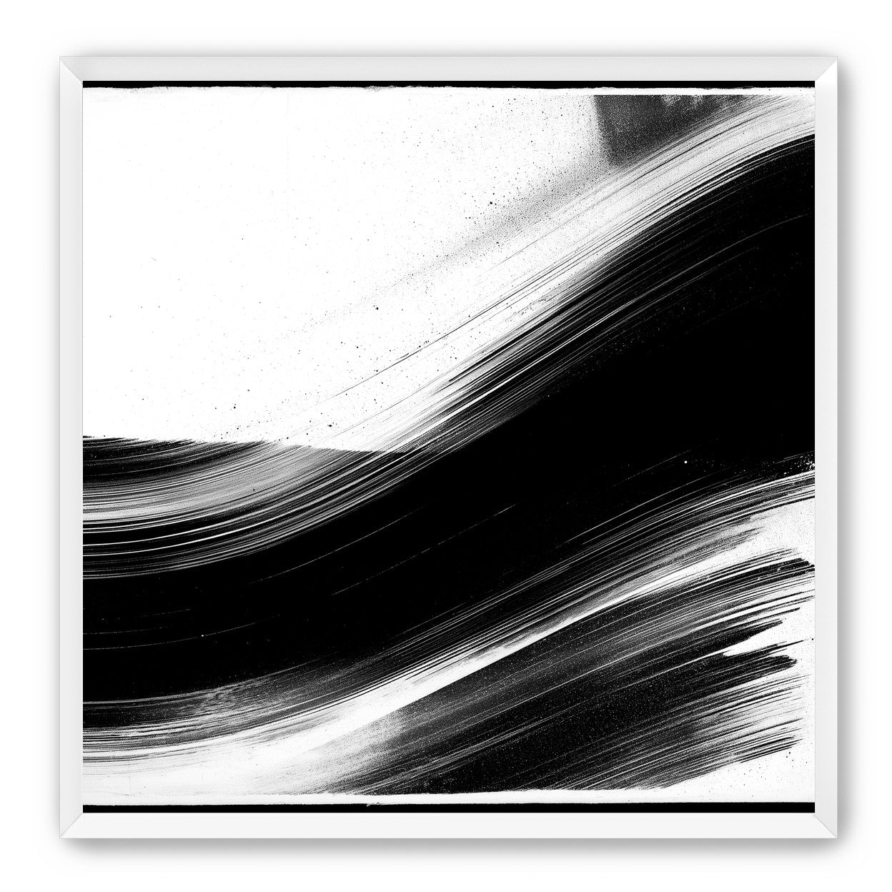 Black weight on white drift