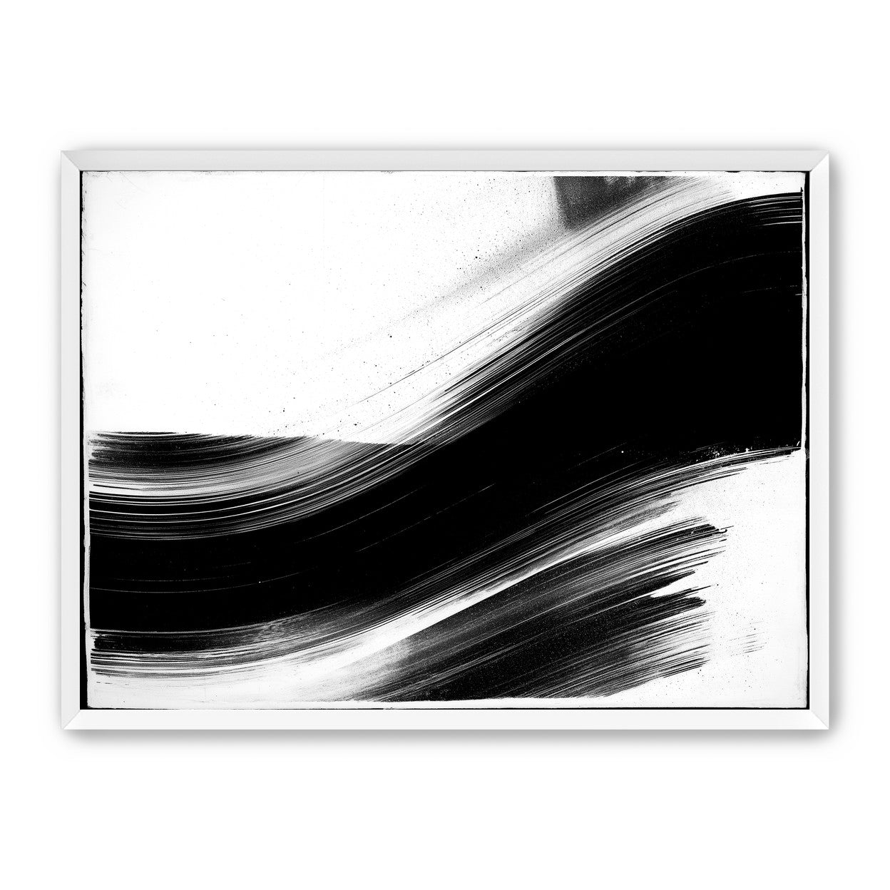Black weight on white drift