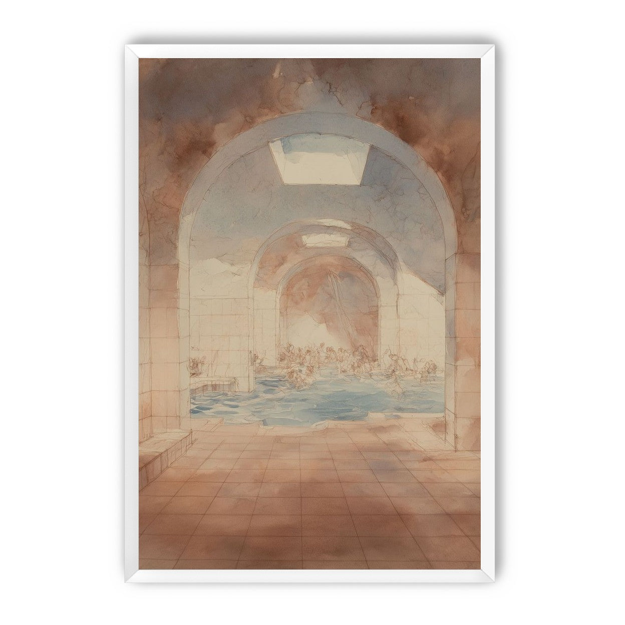Steam under the arches
