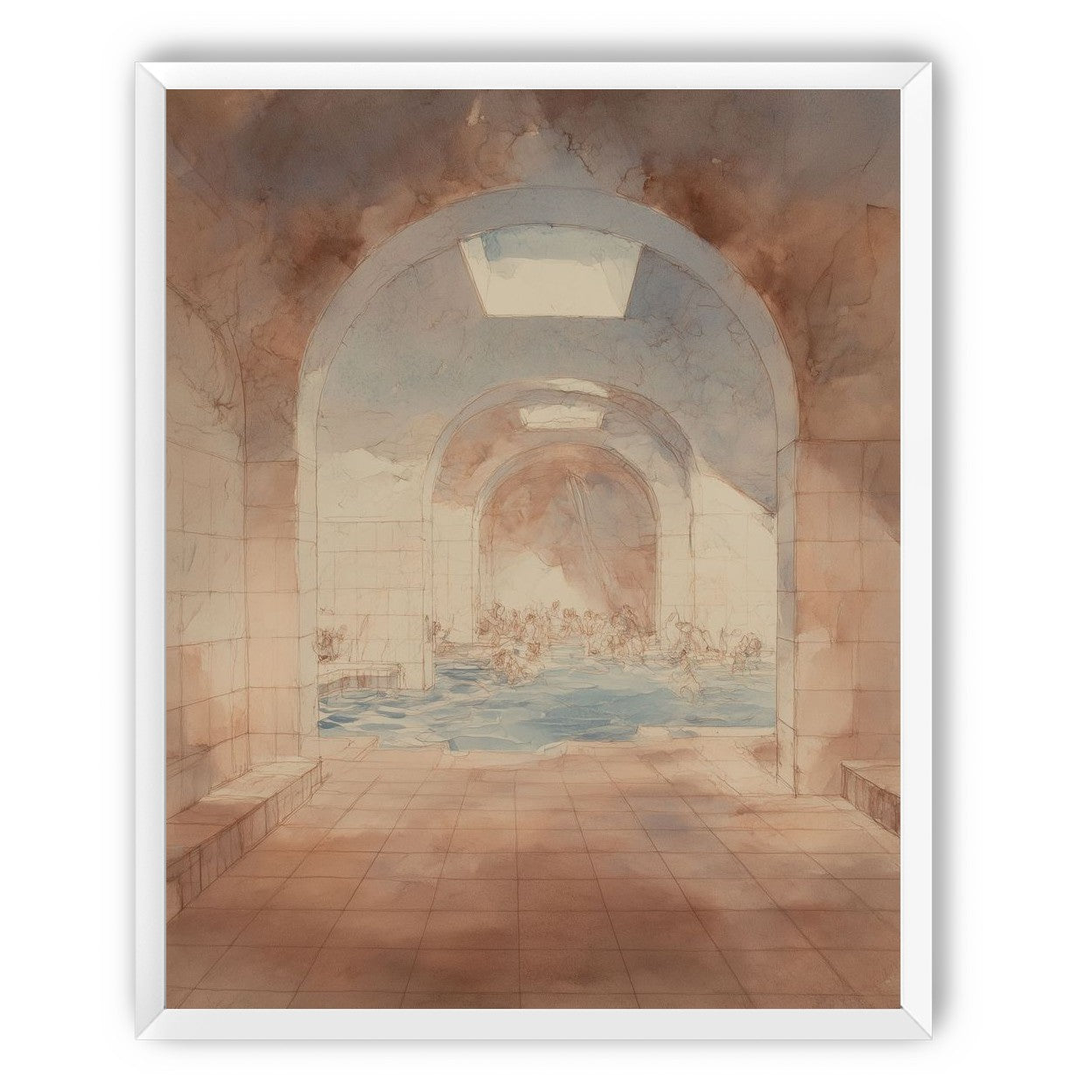 Steam under the arches