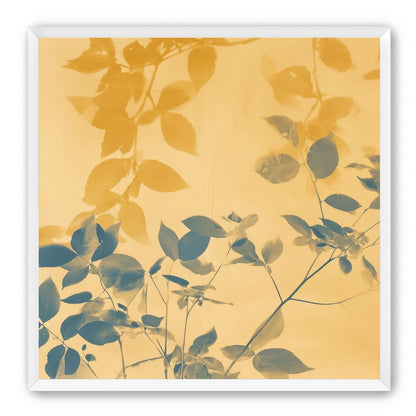 Translucent Film Over Leaves