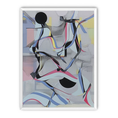 Ribbons snagged in the grid