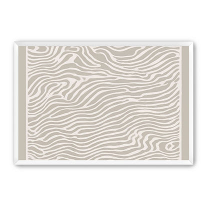 Lines Carved Across Surface Plane