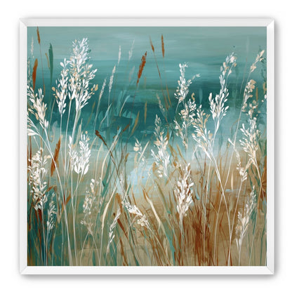 White Meadow Grasses Before Water |