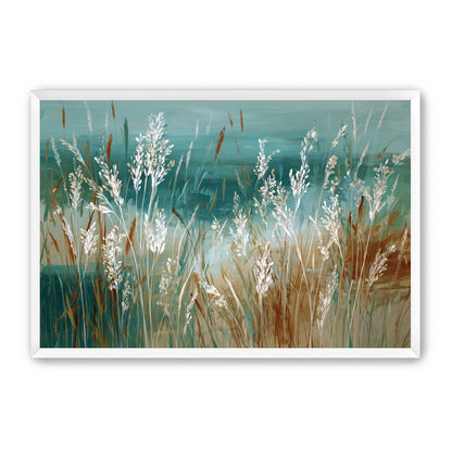 White Meadow Grasses Before Water |