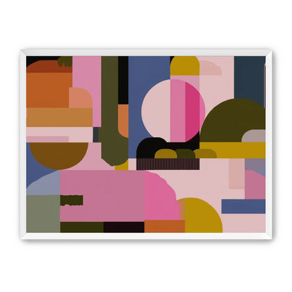 Shapes Jostling for Space 