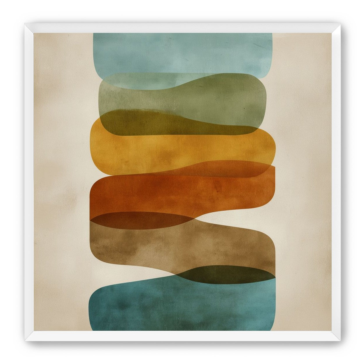 Ribbons of Muted Color