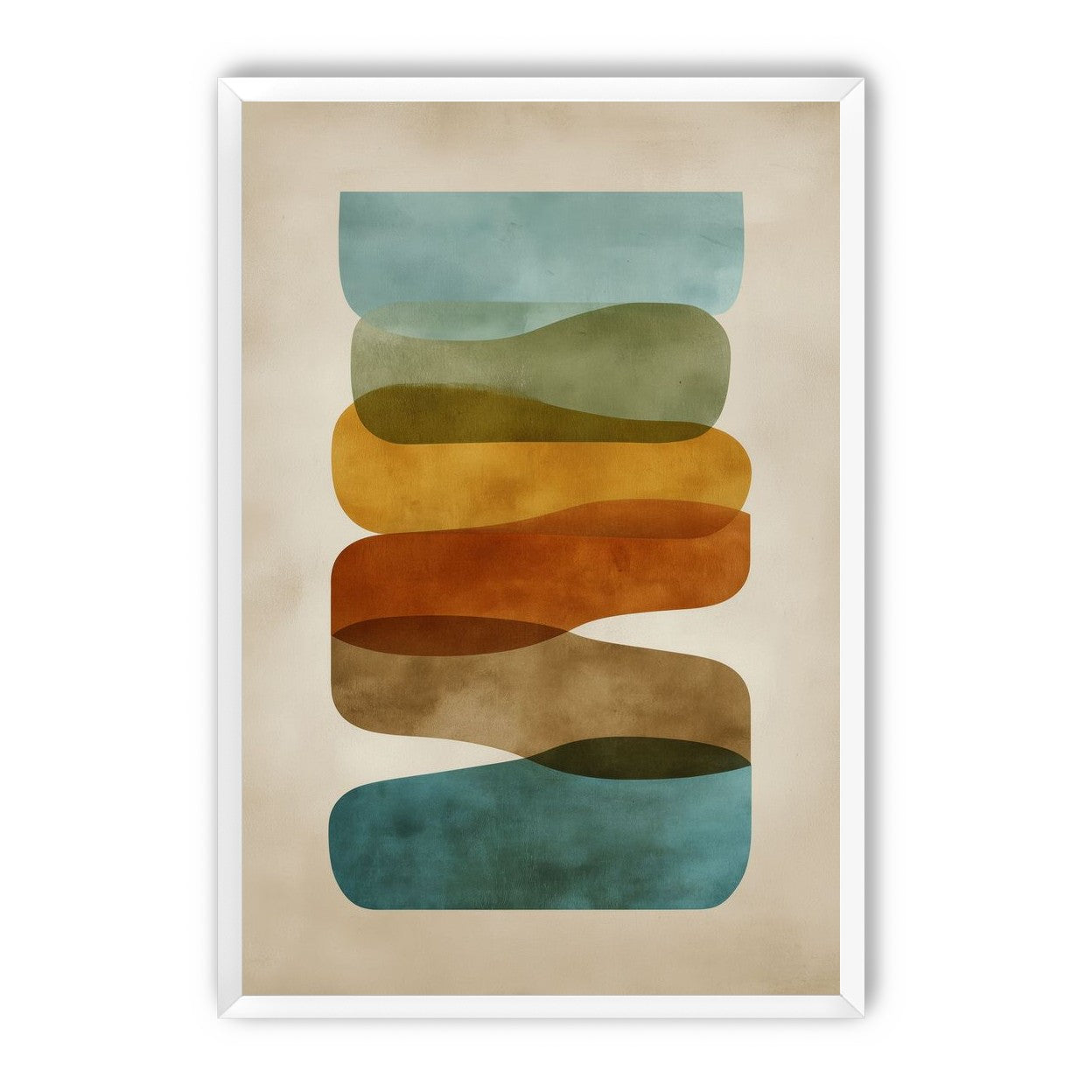 Ribbons of Muted Color