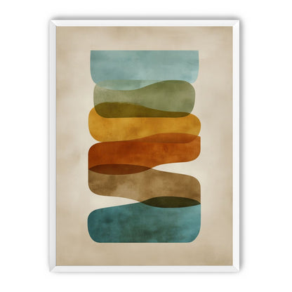 Ribbons of Muted Color