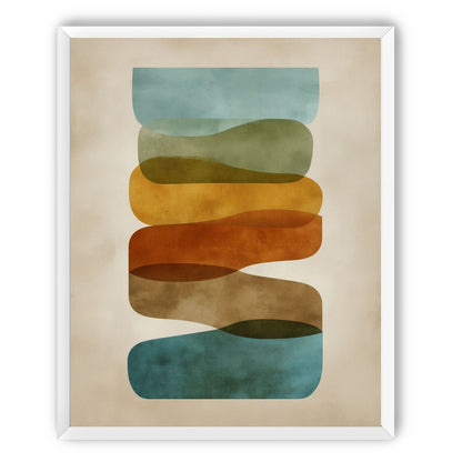 Ribbons of Muted Color