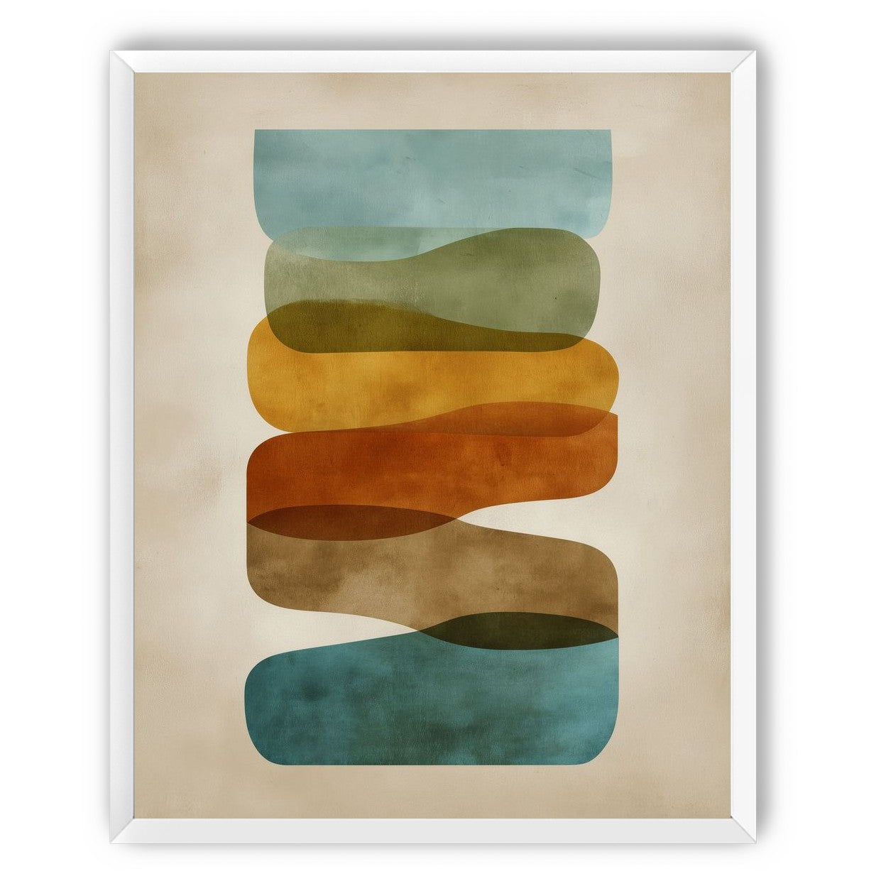 Ribbons of Muted Color