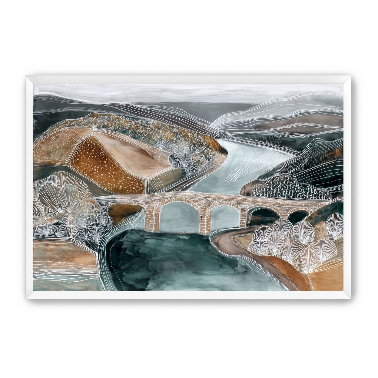 Three-Arch Stone Bridge