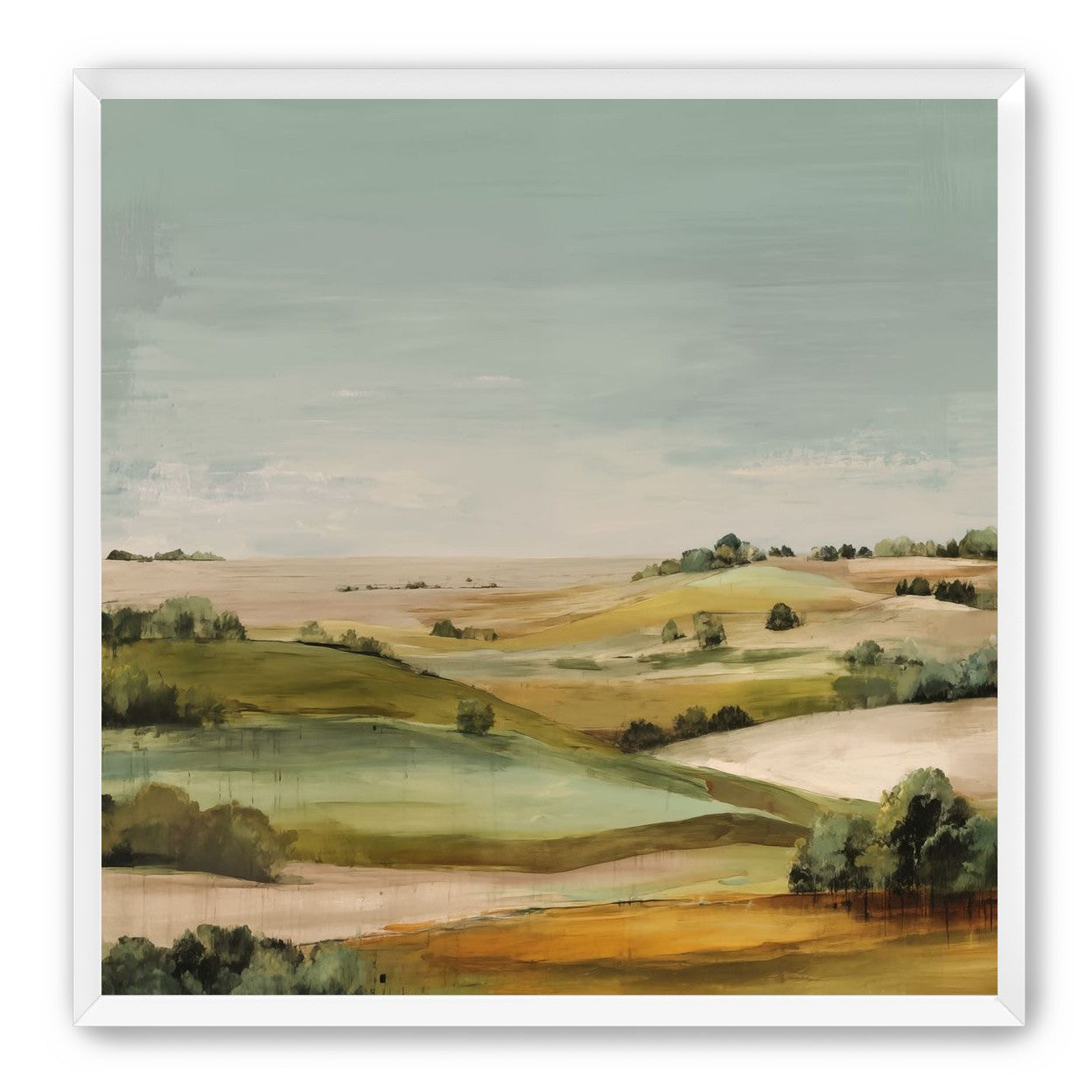 Valley with Rolling Hills