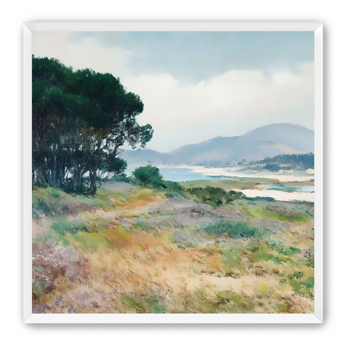 Trees Across the Meadow 