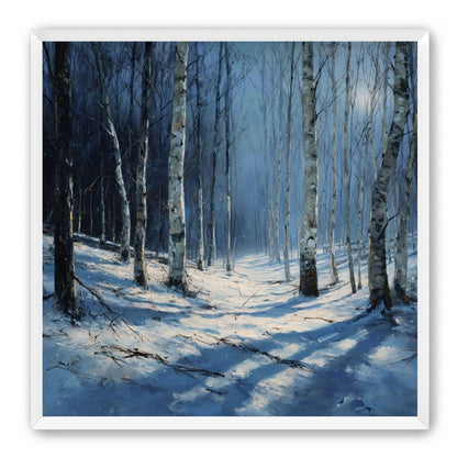 Silence Held in Blue