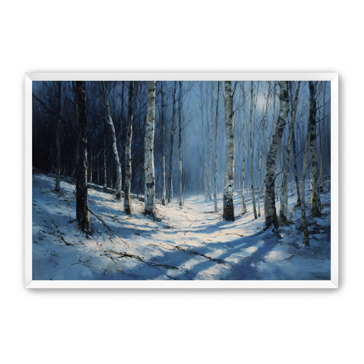 Silence Held in Blue