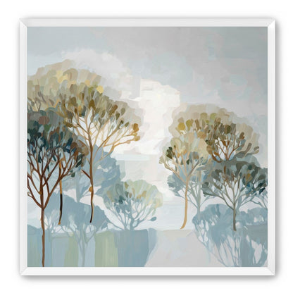 Tree Canopies in Soft Rows