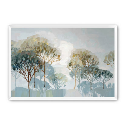 Tree Canopies in Soft Rows