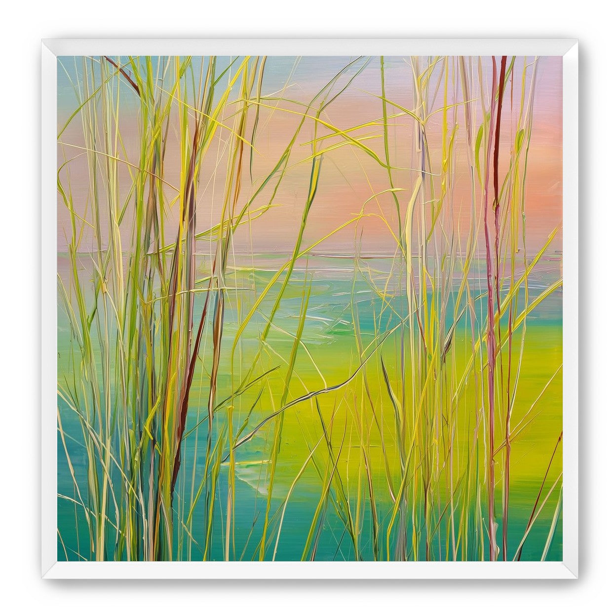 Reeds at Low Tide
