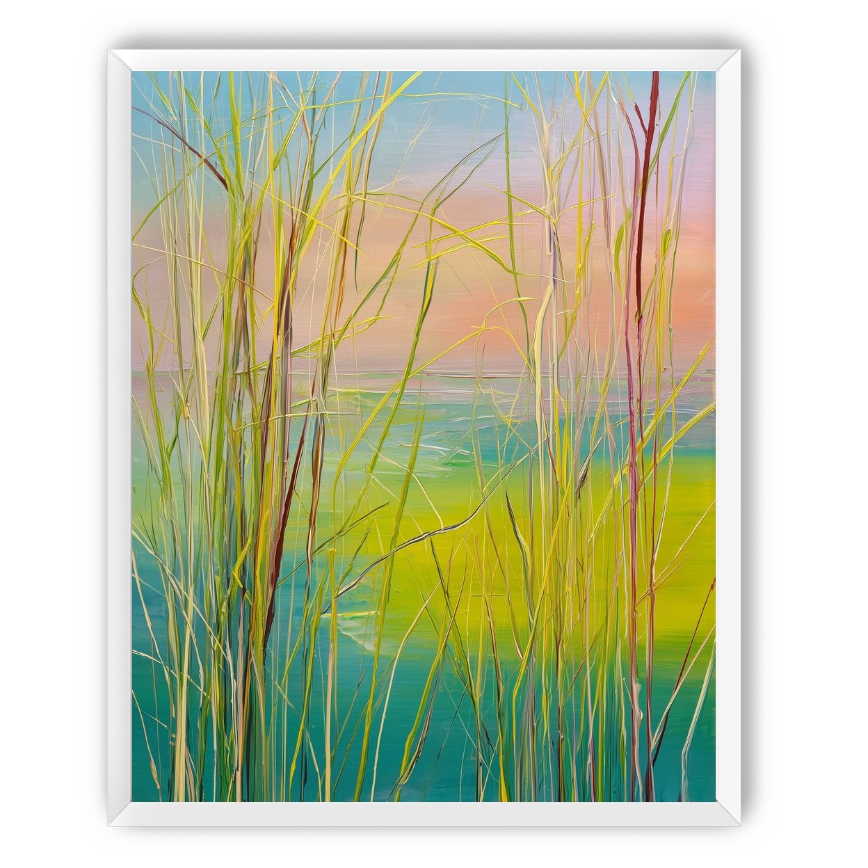 Reeds at Low Tide