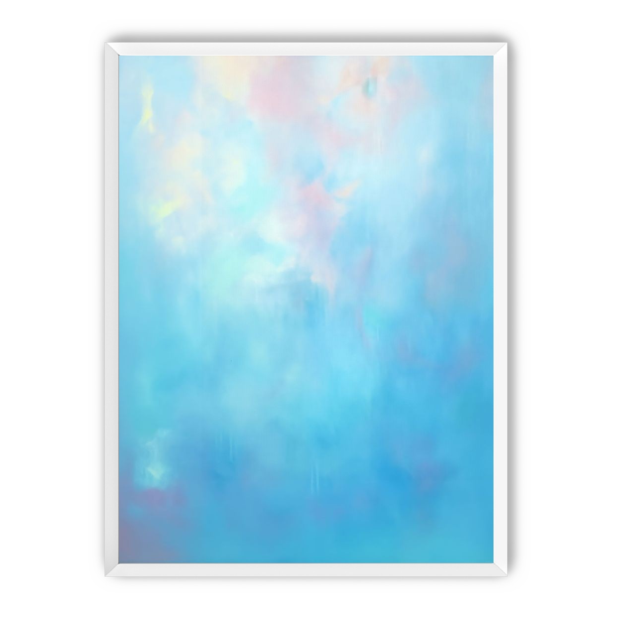 Shifts in Cerulean, Aqua, Golden Accents