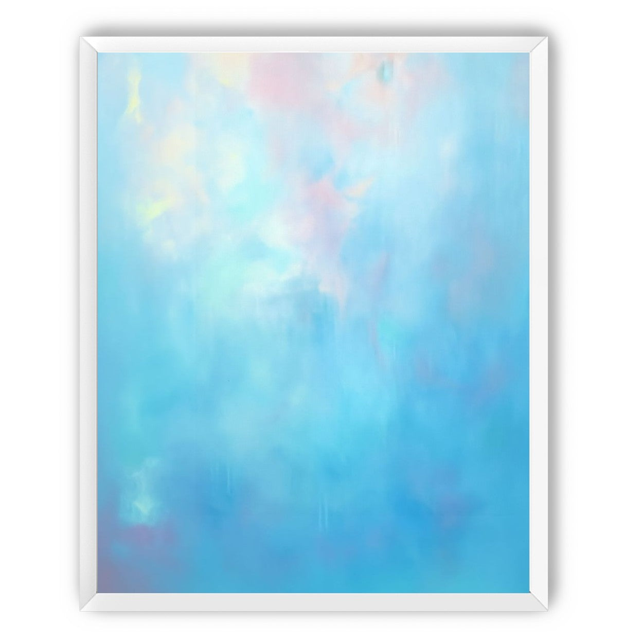 Shifts in Cerulean, Aqua, Golden Accents