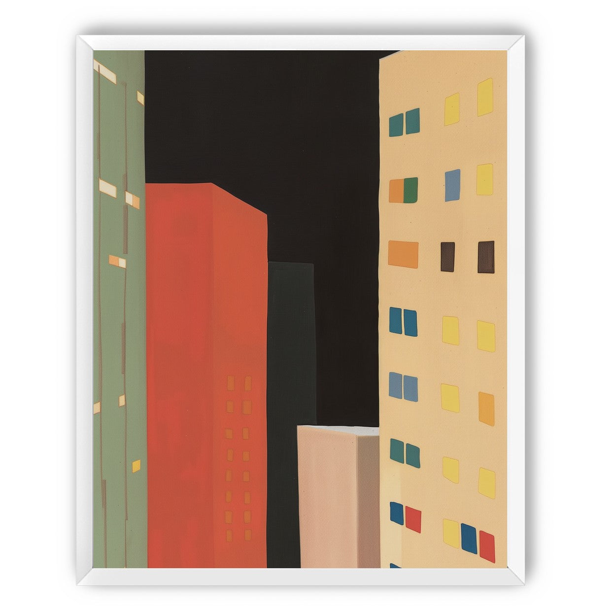 Color windows in the dark