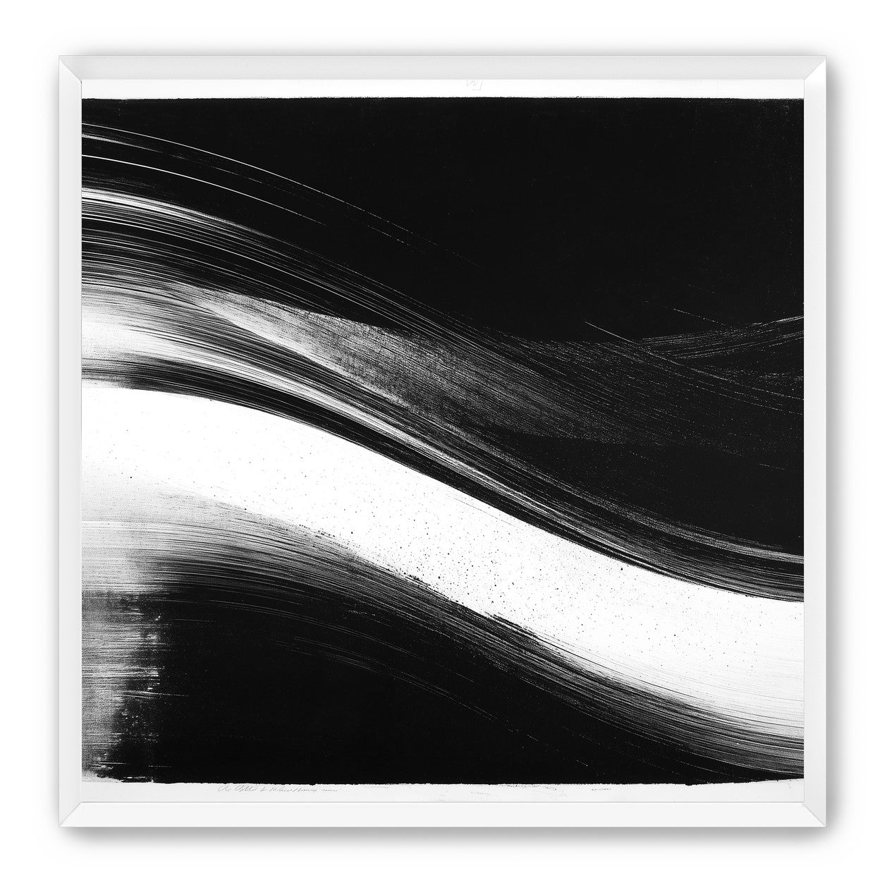 Pressure across a white band
