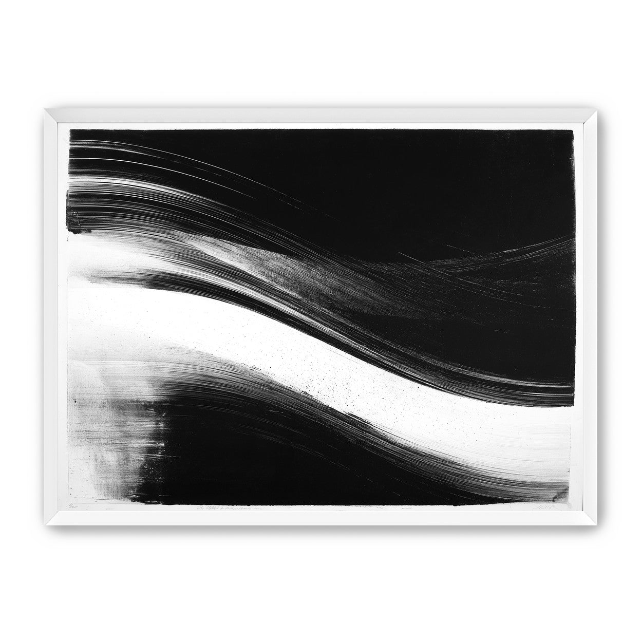 Pressure across a white band