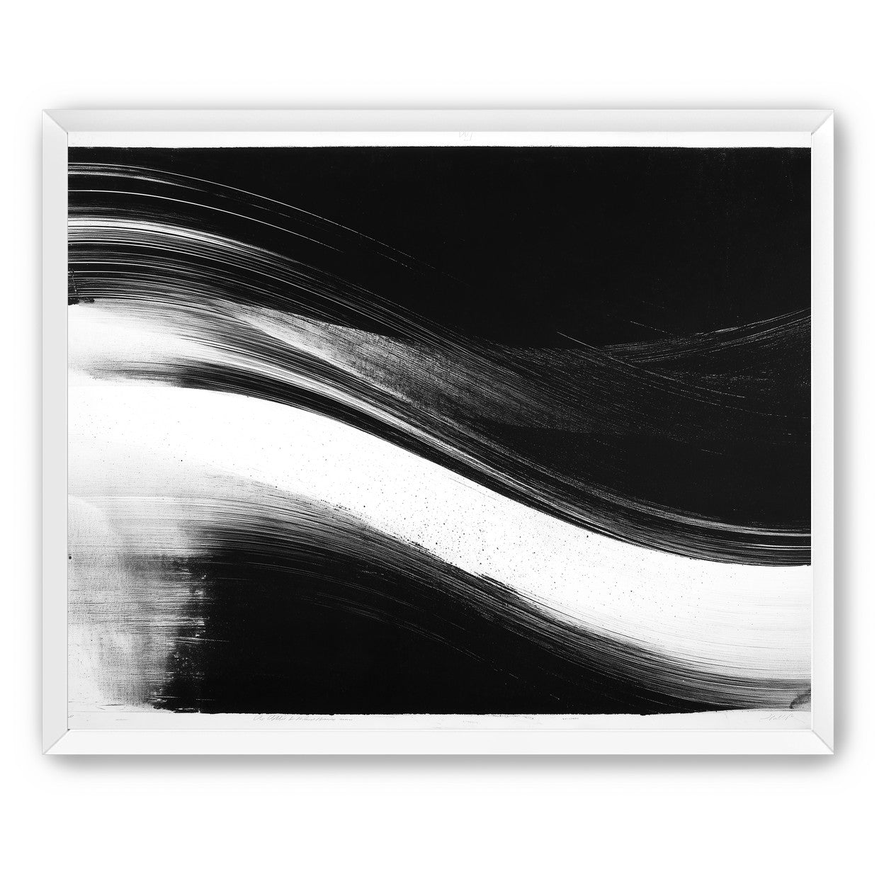 Pressure across a white band