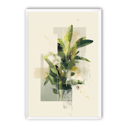 Plant in layered light