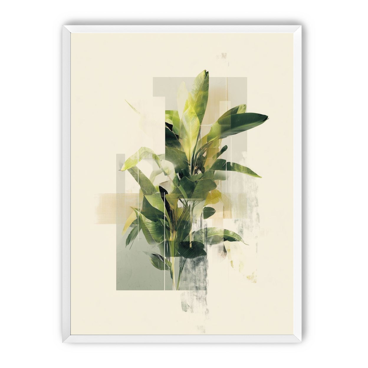 Plant in layered light