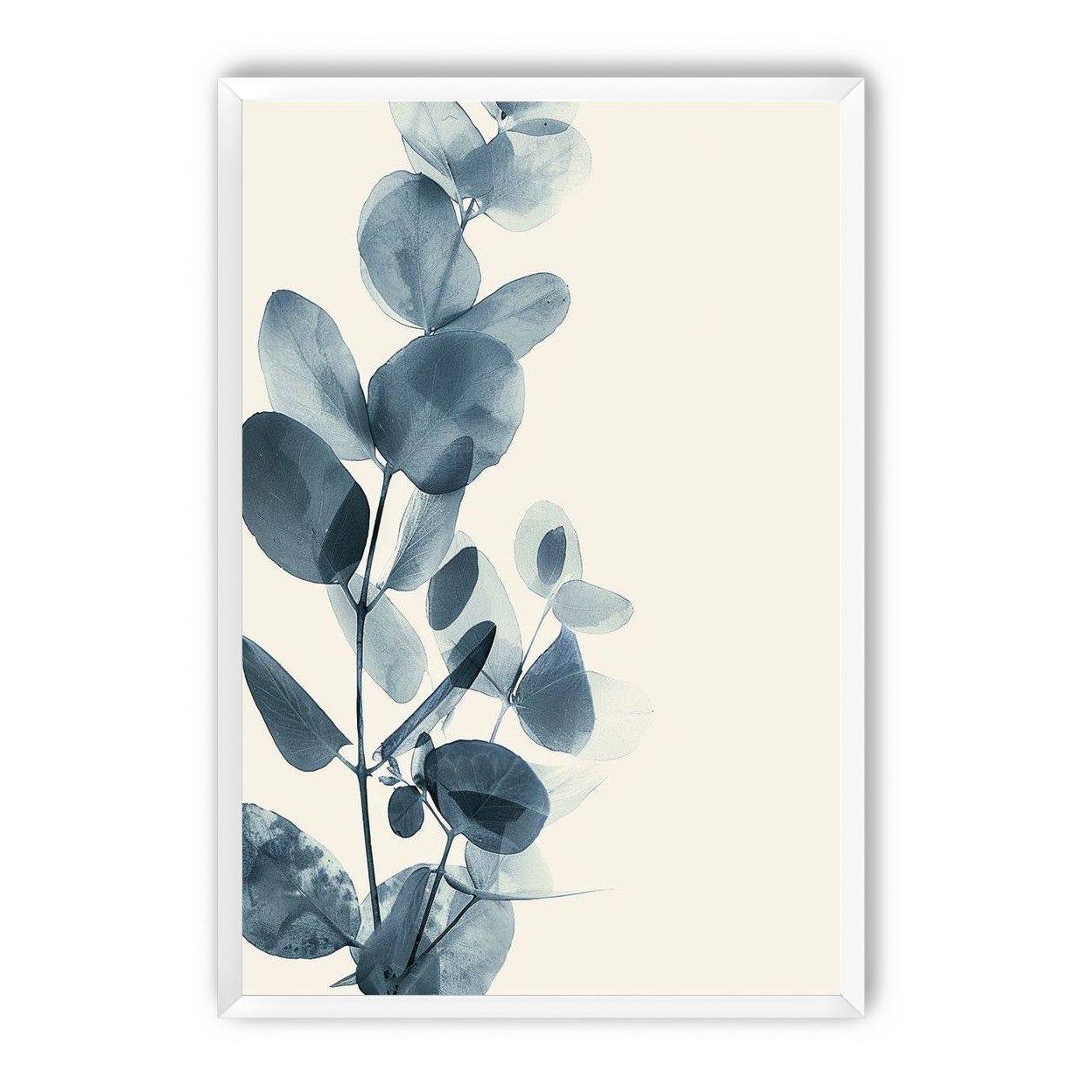 Eucalyptus in quiet blue